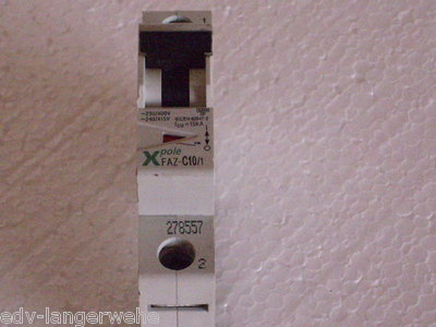 MOELLER  X pole FAZ C10/1