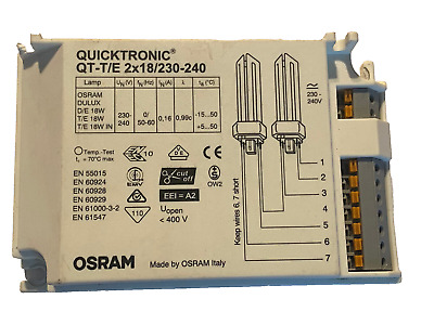 OSRAM Quicktronic QT-T/E 2x18/230-240 DIM Vorschaltgerät