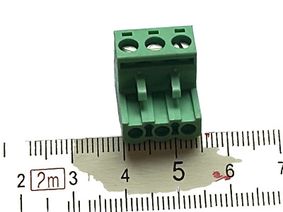 Phoenix Contact MSTB 2,5 - 5,08 Leiterplattenstecker grün 3Polig ( 2 STÜCK)