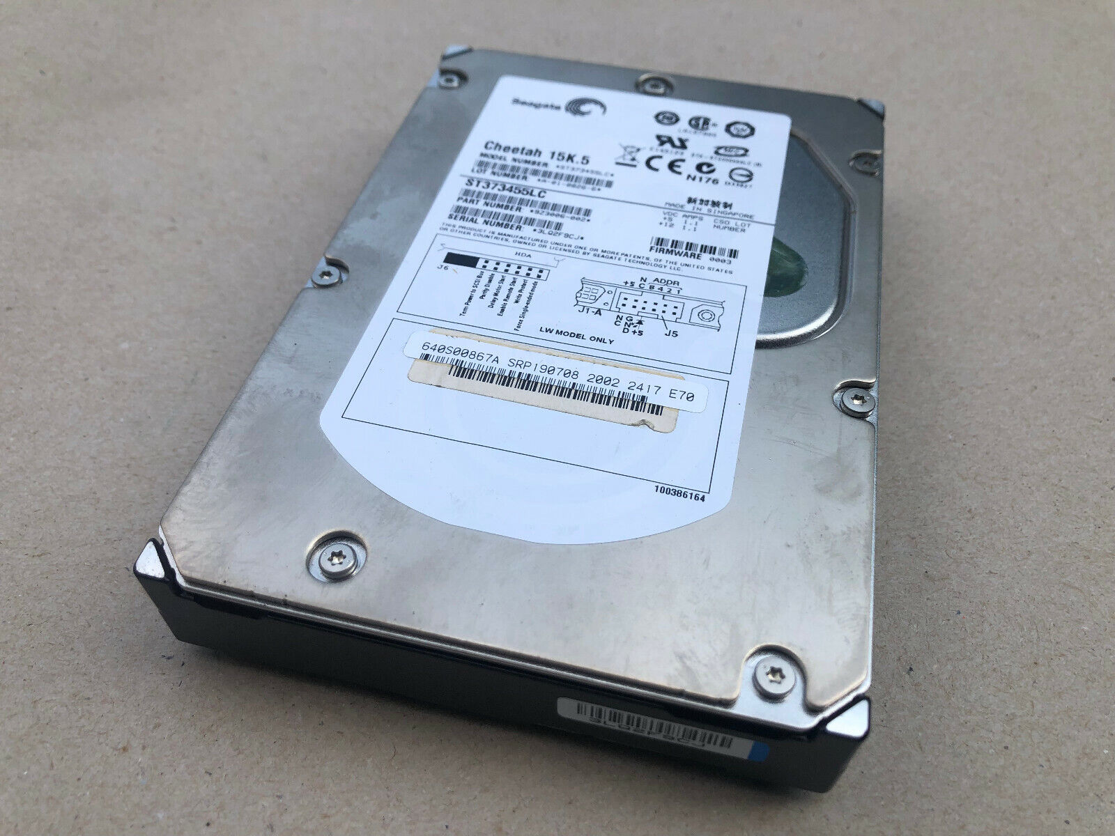 XEROX NUVERA Hard Disk 640S00867A  9Z3006-002