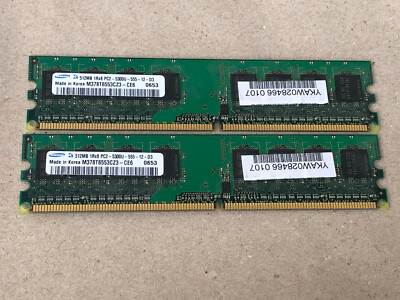 Samsung Samsung M378T6553CZ3-CE6 YKAW028466 512MB used part