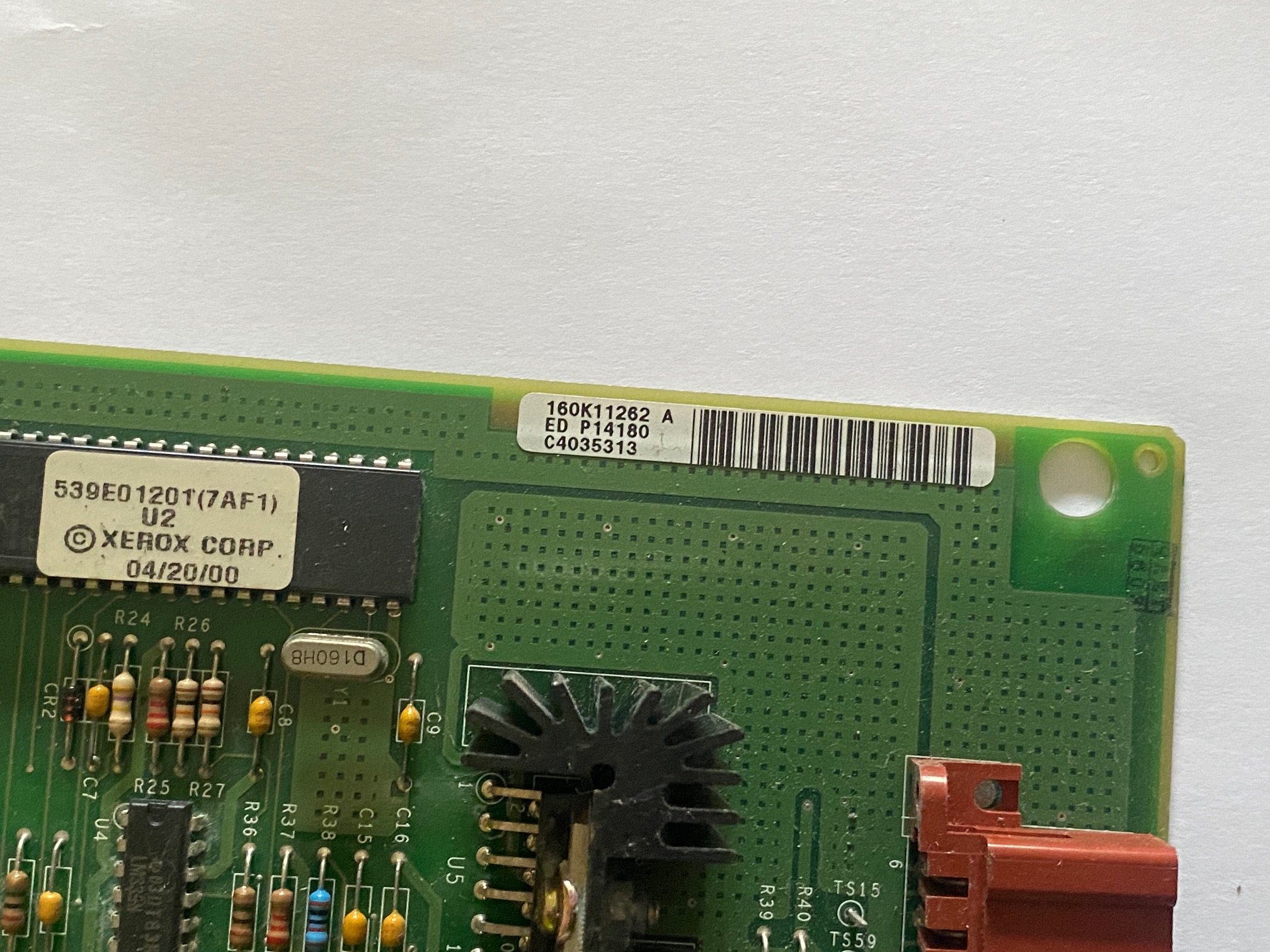 160K11262 Xerox FBIOP180 140E31340A Controller Board DocuTech Ersatzteil Industrie