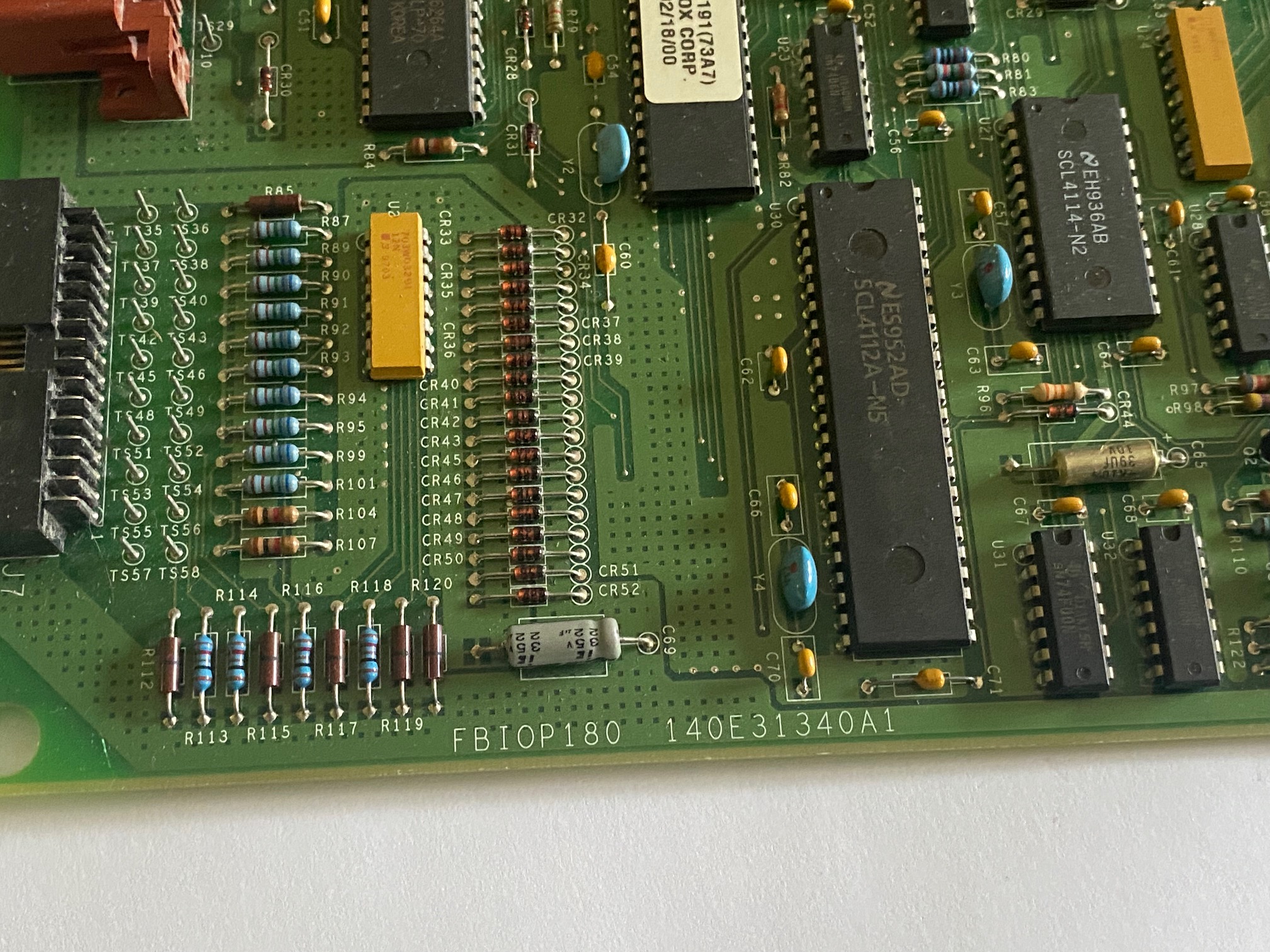 160K11262 Xerox FBIOP180 140E31340A Controller Board DocuTech Ersatzteil Industrie