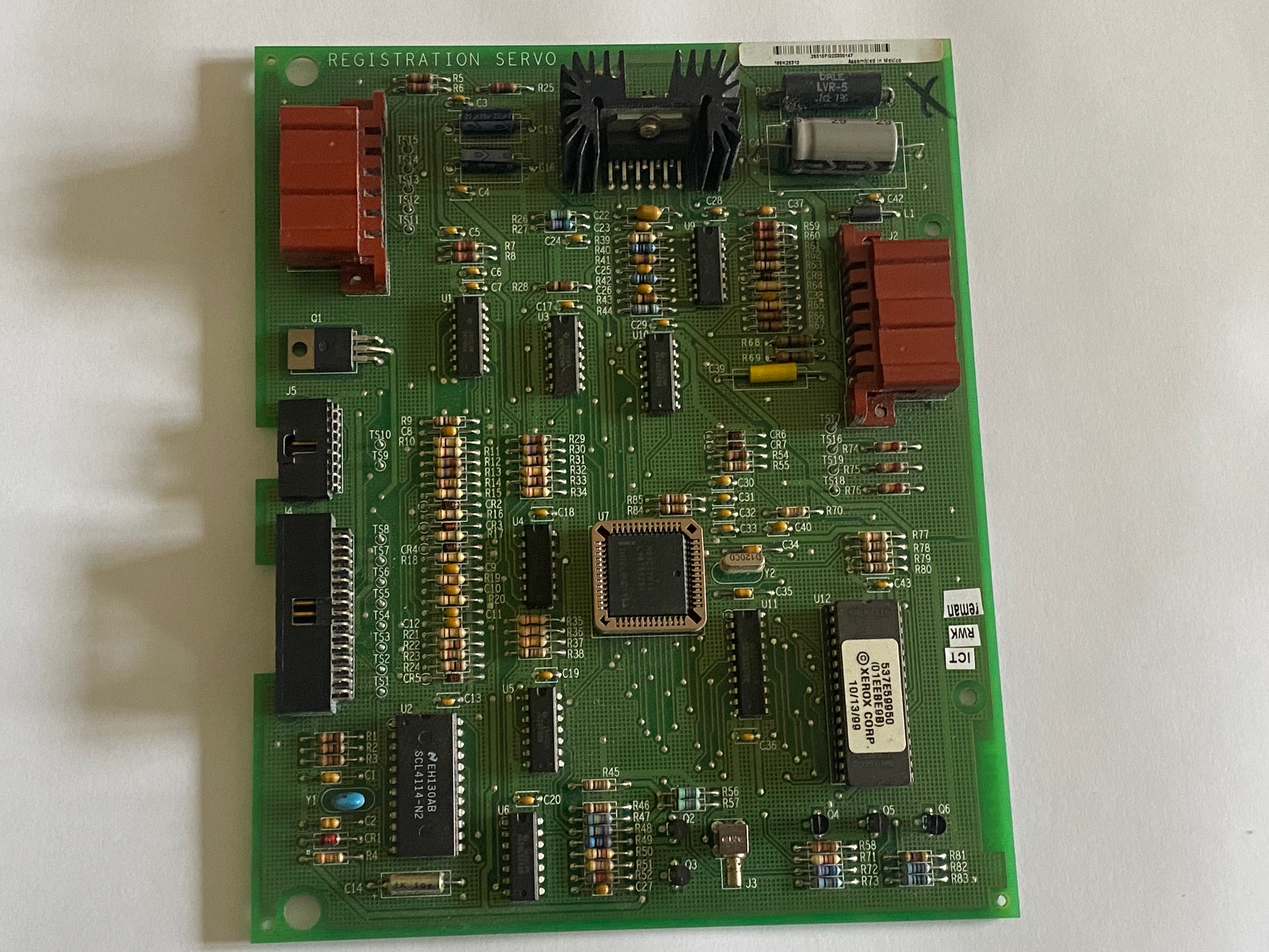 160K26310 140E33650A Xerox  REGISTRATION SERVO Board Platine Ersatzteil iGen3 DocuTech Industrie