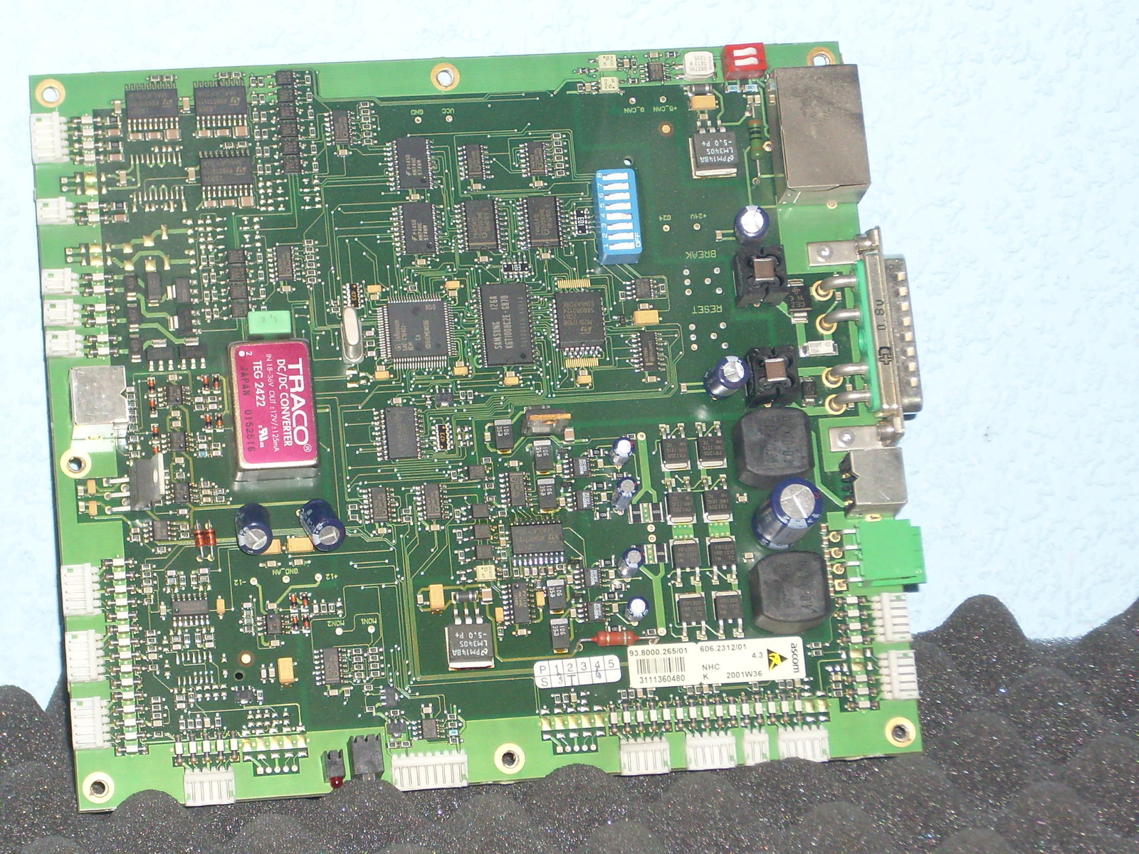 606.2312/01 De La Rue TwinSafe NHC Board Ascom Network Hub Controller TS2