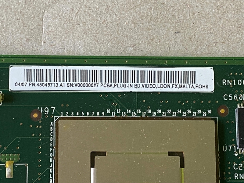 Fiery EXP50 45049713 A1 PLUG-N BD VIDEO LOON FX MALTA ROHS  - Bild 2
