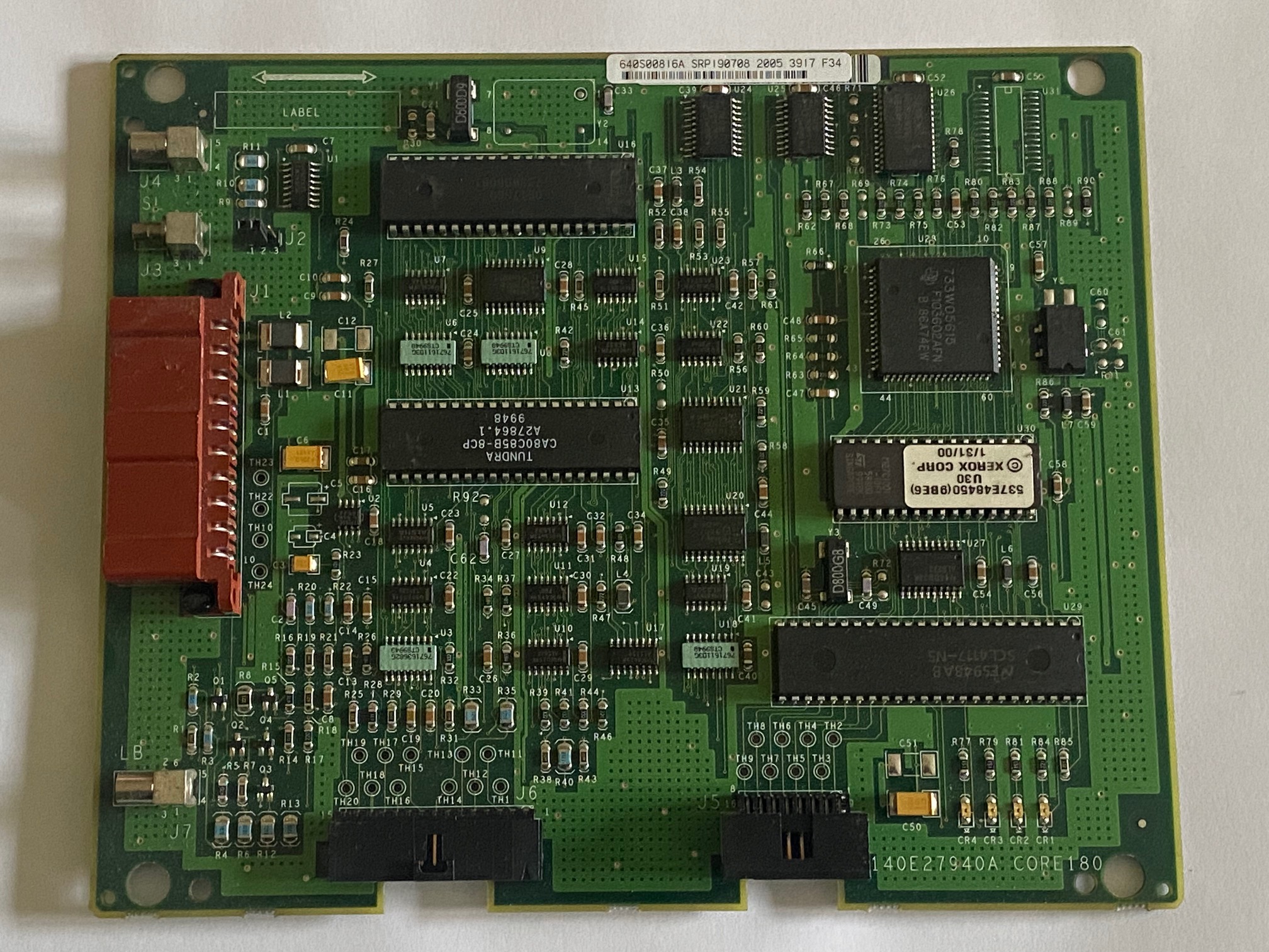 640S00816A Xerox 140E27940A CORE 180 Controller Board DocuTech Ersatzteil Industrie