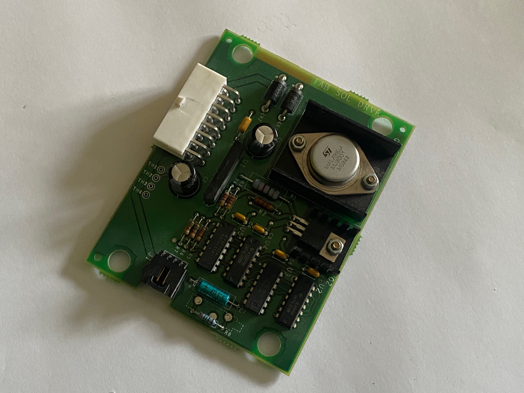 960K10502-B APSCO  TAB SOL DRVR Solenoid Driver Board Ersatzteil Xerox Industrie