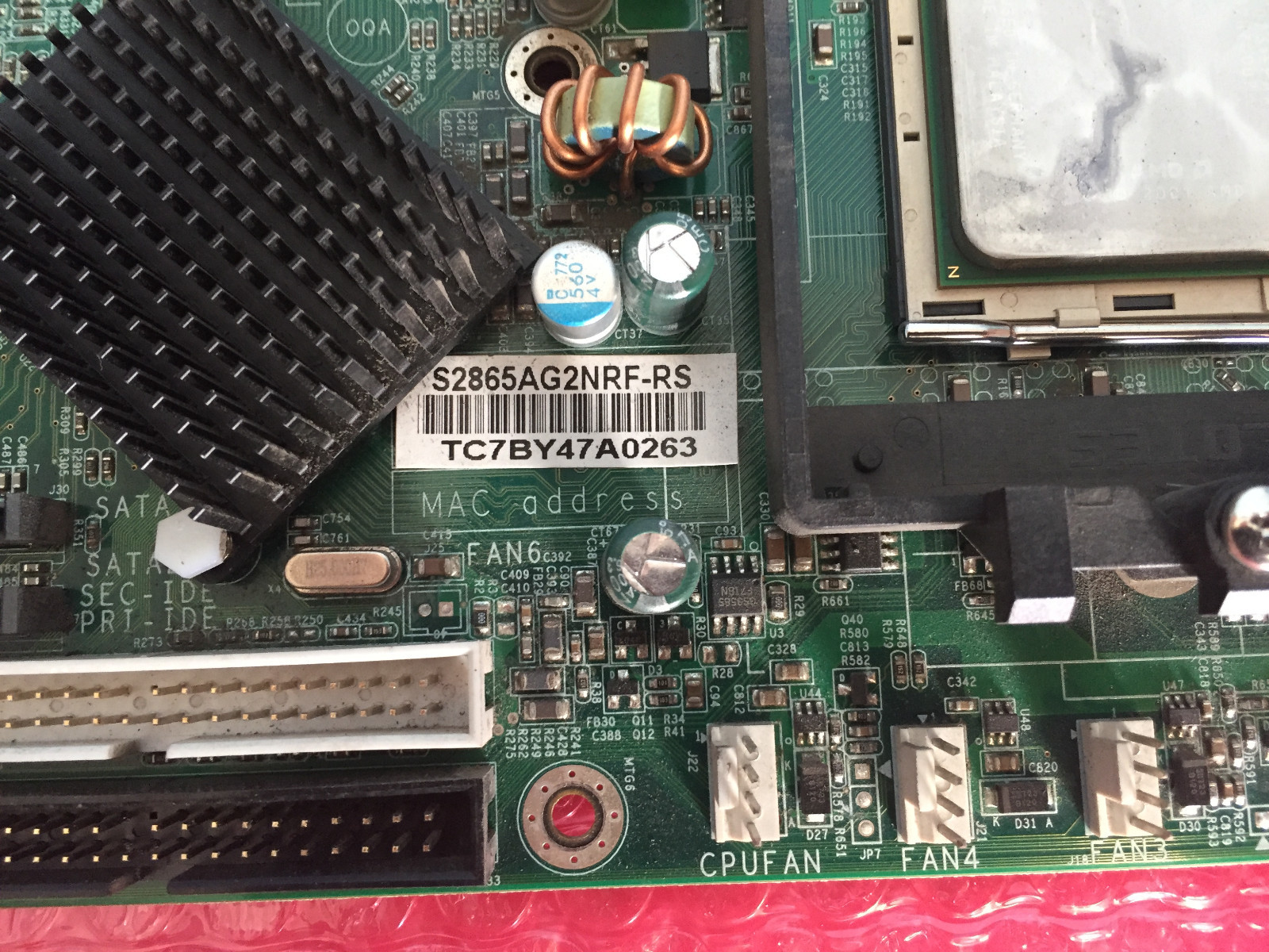 960K42161  S2865AG2NRF-RS P-XS2865J-RH XEROX Nuvera  TYAN BOARD