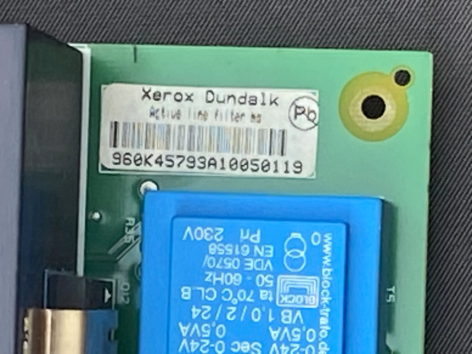 960K45793A Xerox Active Line Filter Board 105K30412-A Dundalk