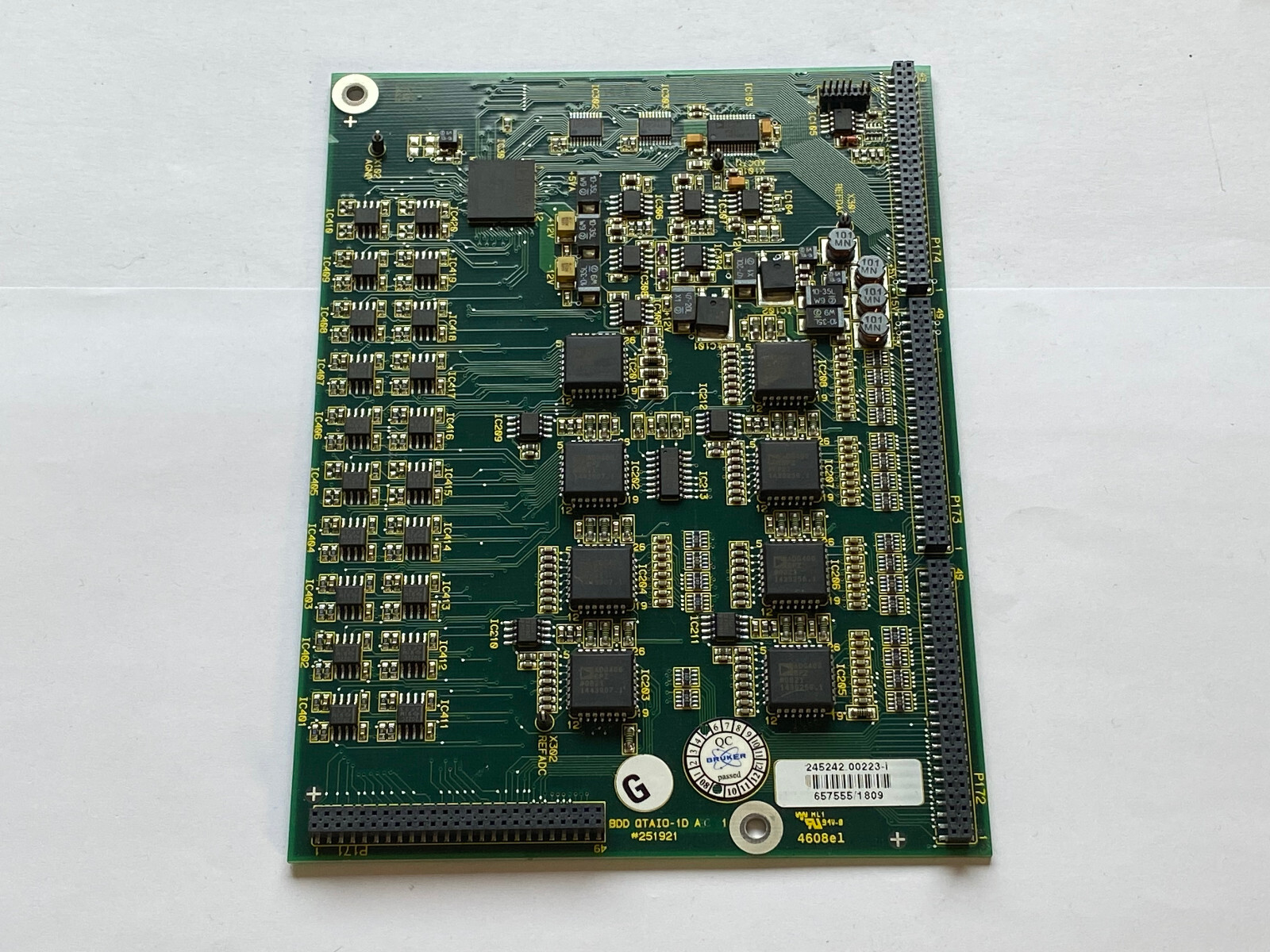 QTAIO-1D BDD 251921 Bruker Mass Spectrometer Board