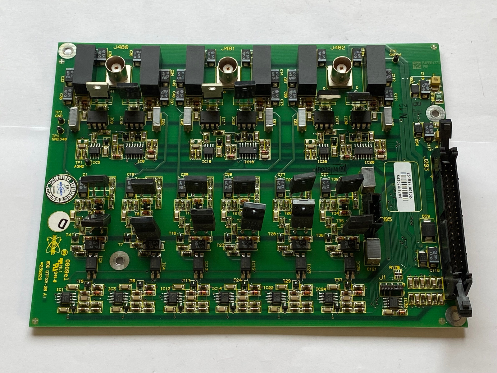 QTFSV-2B BDD 239229 Bruker Mass Spectrometer Board